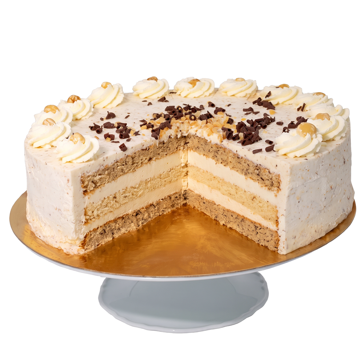 Nuss-Sahne Torte 28 cm Ø