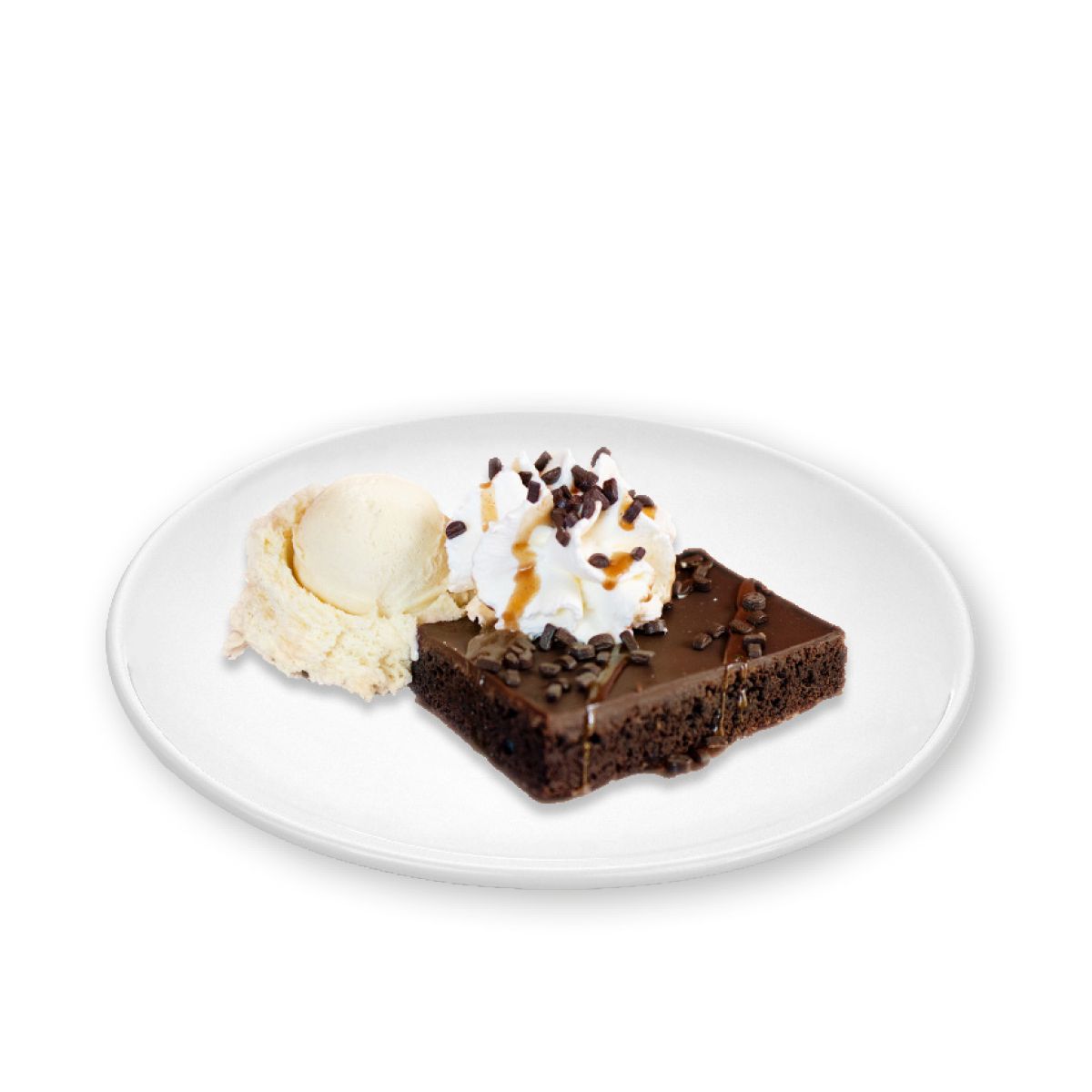 Brownie Kuchen 24 Stücke / eckig