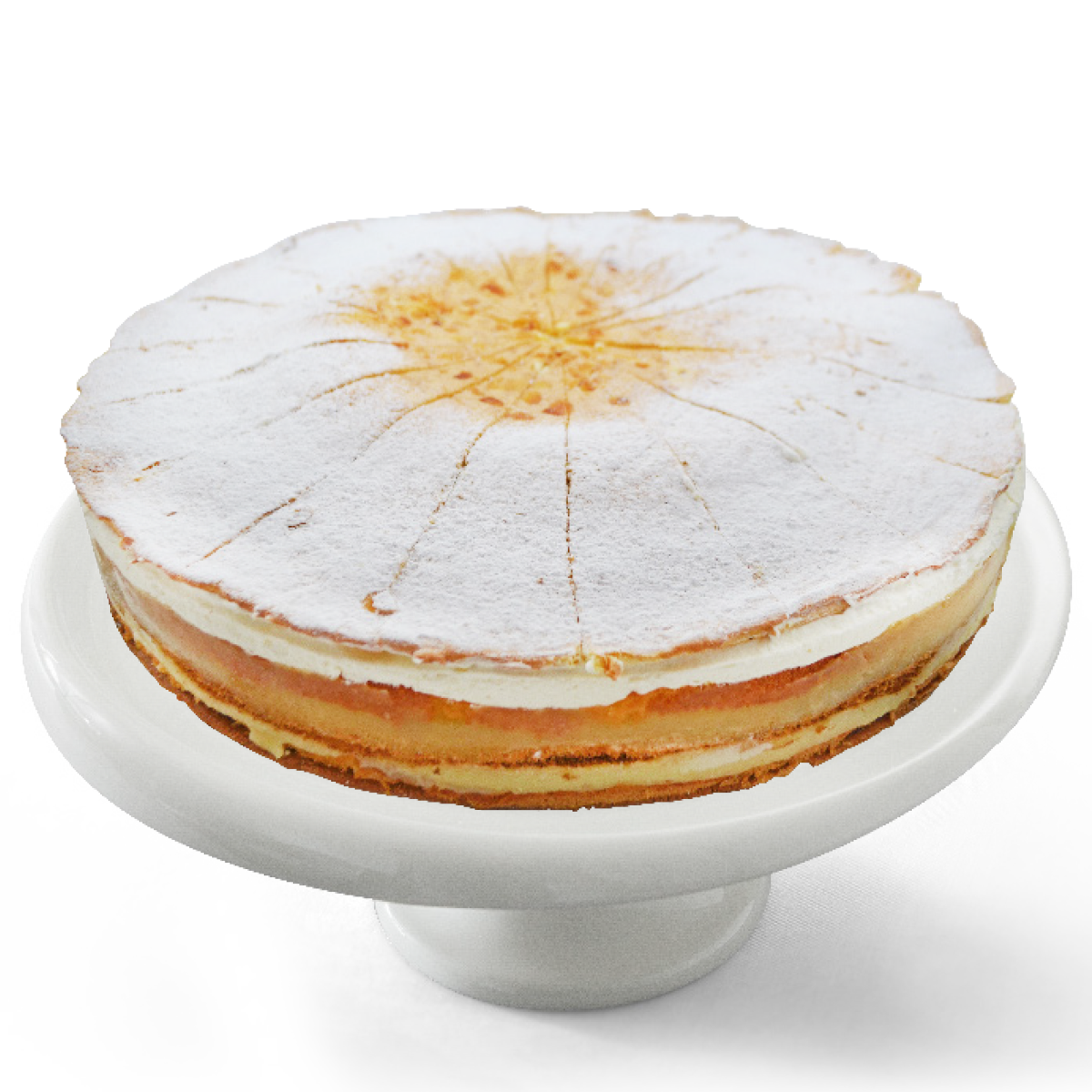Stachelbeer-Vanille Torte 40 cm Ø