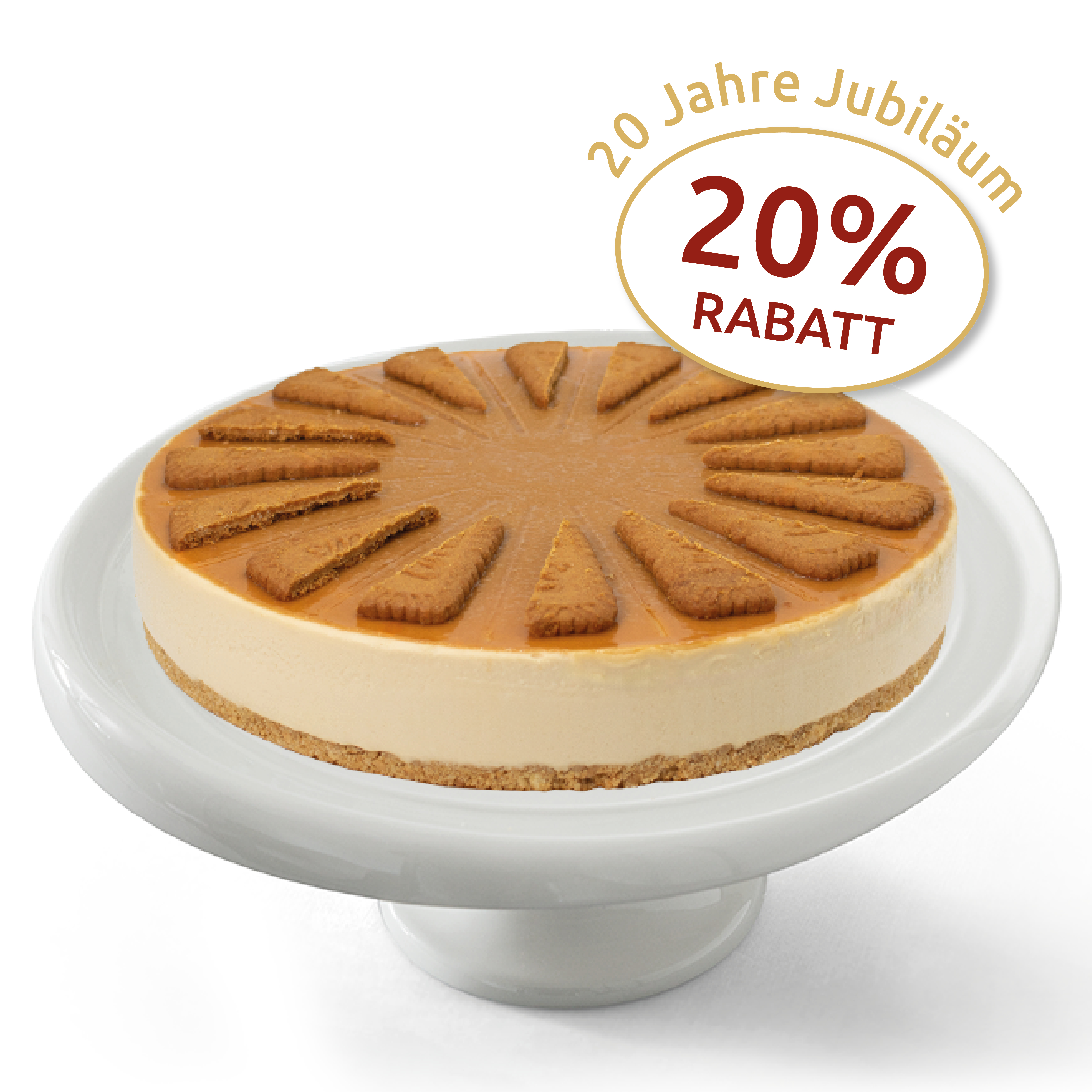Lotus-Cheesecake 28 cm Ø