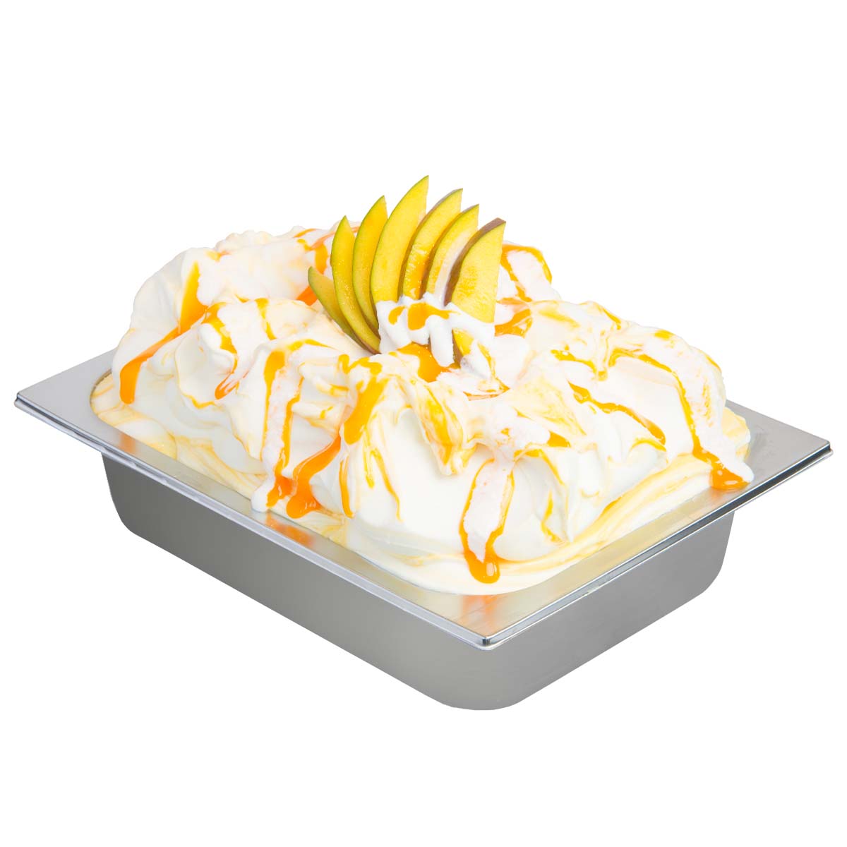Milcheis Joghurt-Pfirsich-Maracuja 9,5l