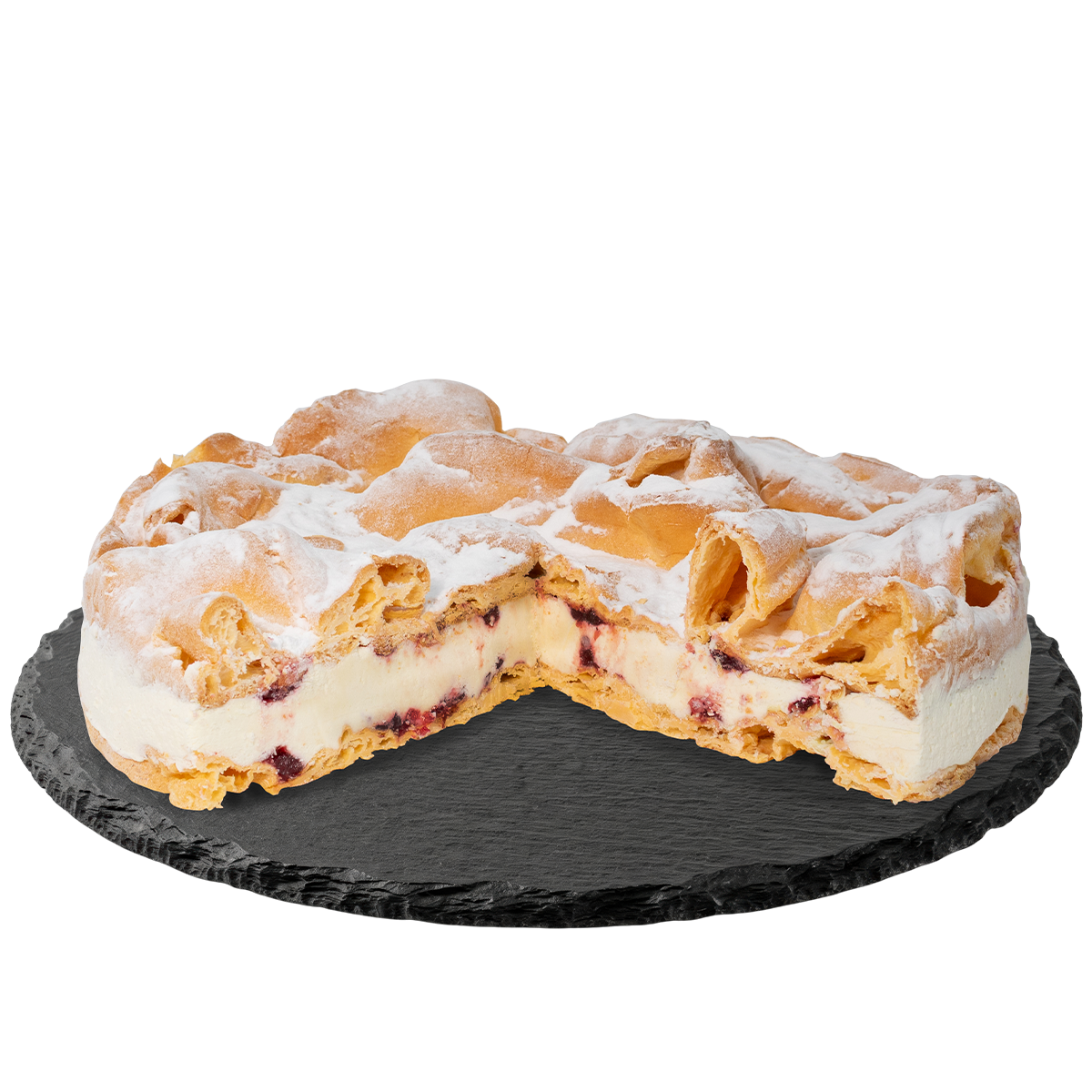 Flocken-Sahne Torte 40 cm Ø
